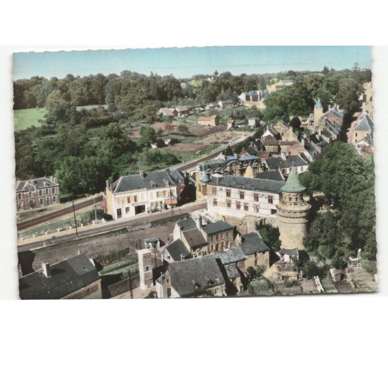 VERVINS: la tour du roi vue aérienne 10x15 - très bon état