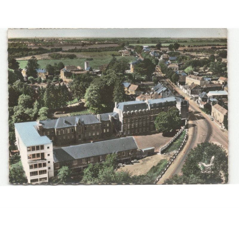 VERVINS: l'institution saint-joseph vue aérienne 10x15 - très bon état