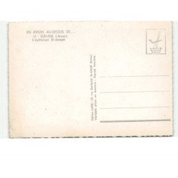VERVINS: l'institution saint-joseph vue aérienne 10x15 - très bon état