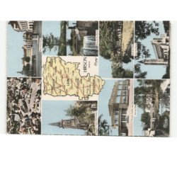 HIRSON: 8 vues vue aérienne 10x15 - état