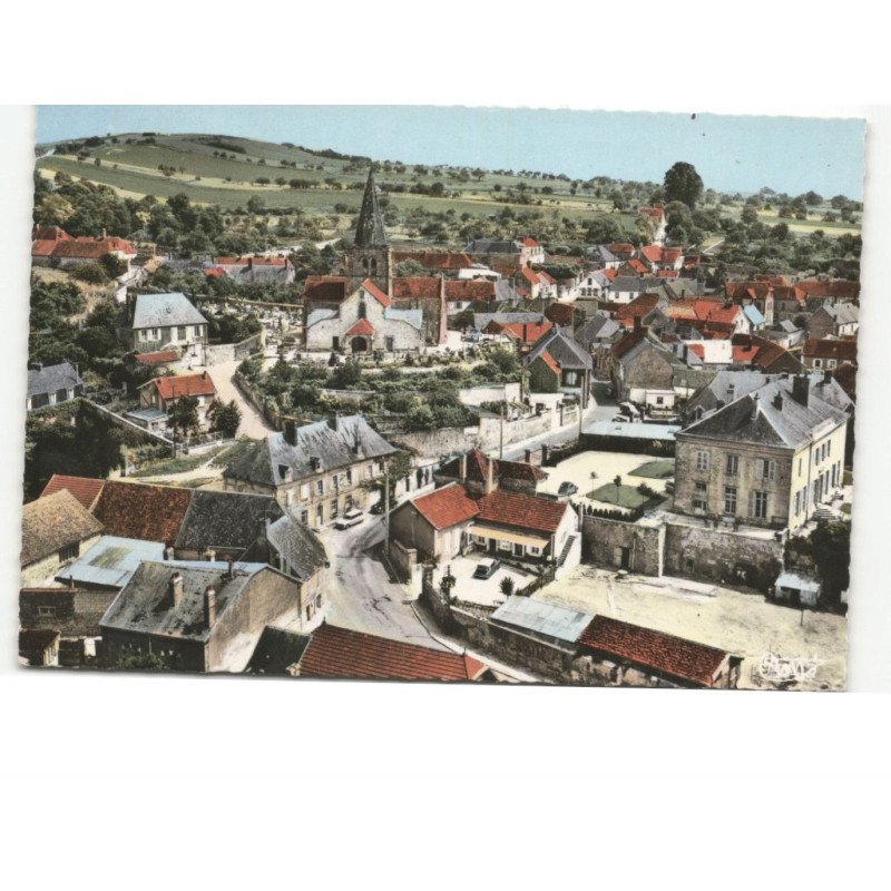 BEAURIEUX: le centre vue aérienne 10x15 - très bon état