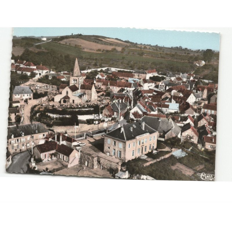 BEAURIEUX: vue générale vue aérienne 10x15 - très bon état
