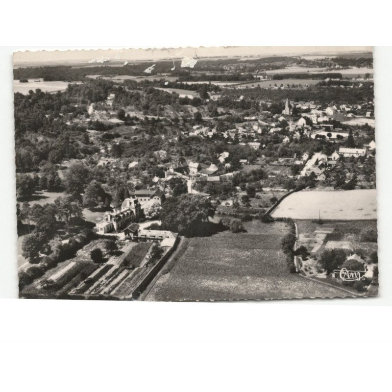 BELLEU: château sainte-croix vue aérienne 10x15 - état