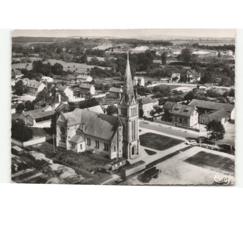 BERRY-au-BAC: vue aérienne 10x15 - très bon état