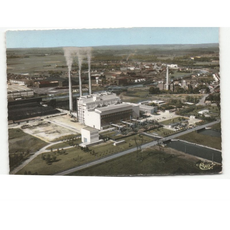 BEAUTOR: centrale E.D.F. vue aérienne 10x15 - très bon état
