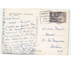 LA CAPELLE: l'église vue aérienne 10x15 - état