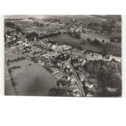 LE CATELET: vue générale vue aérienne 10x15 - très bon état