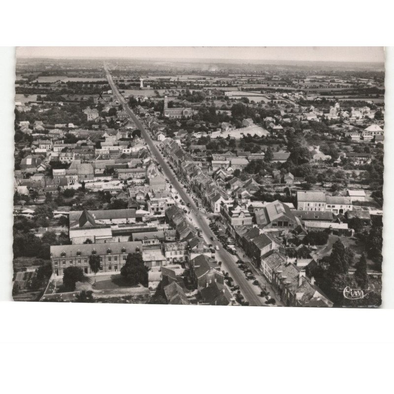 LA CAPELLE: avenue du général de Gaulle vue aérienne 10x15 - état