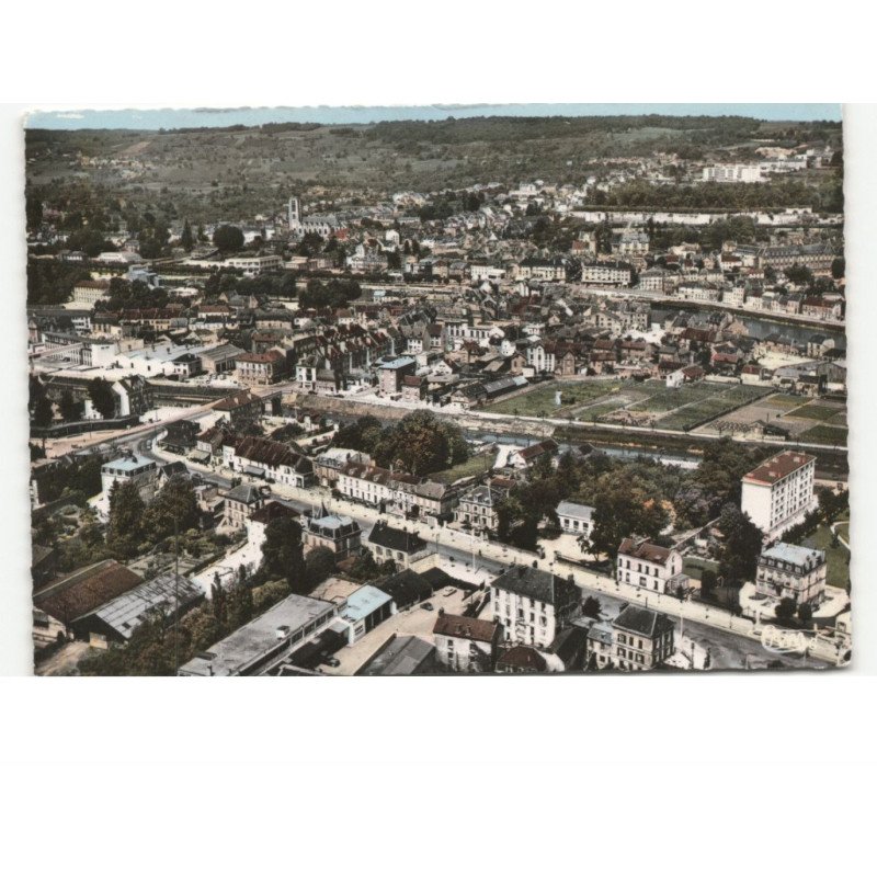 CHATEAU-THIERRY: vue générale vue aérienne 10x15 - très bon état