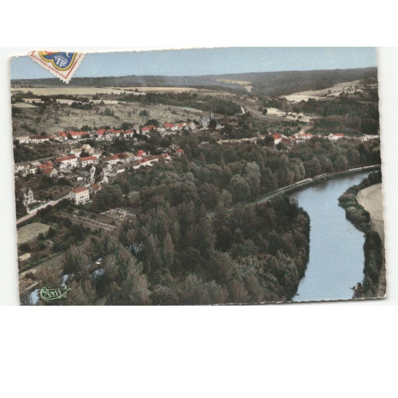 environs de CHATEAU-THIERRY: vallée de la marne, vue panoramique vue aérienne 10x15 - très bon état