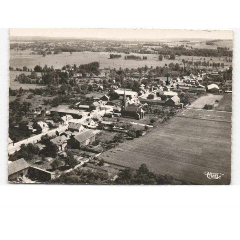 CONDREN: vue générale vue aérienne 10x15 - très bon état