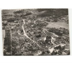 CREPY-en-LAONNOIS: vue générale vue aérienne 10x15 - très bon état