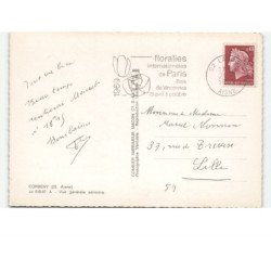 CORBENY: vue générale vue aérienne 10x15 - très bon état