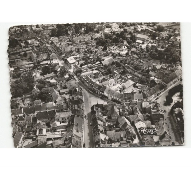 FERE-en-TARDENOIS: rue carnot vue aérienne 10x15 - état