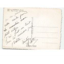 FERE-en-TARDENOIS: rue carnot vue aérienne 10x15 - état