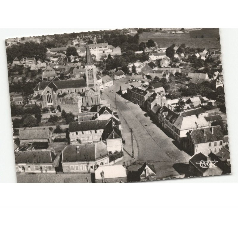 FRESNOY-le-GRAND: vue aérienne 10x15 - très bon état