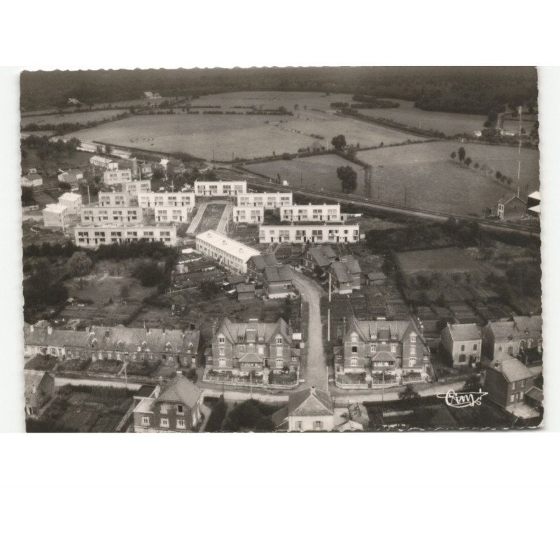 HIRSON: cité nouvelle du quartier nord vue aérienne 10x15 - état