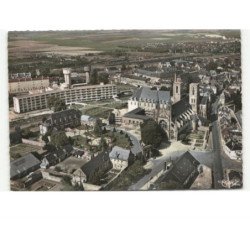 LAON: l'hôpital vue aérienne 10x15 - très bon état