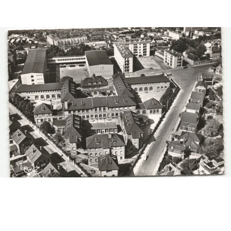 LAON: le collège vue aérienne 10x15 - très bon état