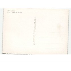 LAON: place de la gare vue aérienne 10x15 - très bon état