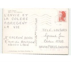 LAON: la cathédrale vue aérienne 10x15 - très bon état