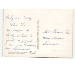 LEUILLY-sous-COUCY: vue aérienne 10x15 - très bon état