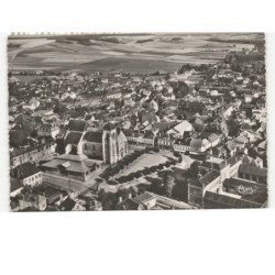 AIX-en-OTHE: sur le centre vue aérienne 10x15 - très bon état