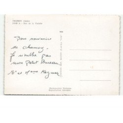 CHAMOY: rue de la violette vue aérienne 10x15 - très bon état