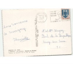 ESSOYES: domaine de servigny colonie de vacances de la ville de troyes vue aérienne 10x15 - très bon état