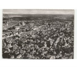 TROYES: vue générale vue aérienne 10x15 - très bon état