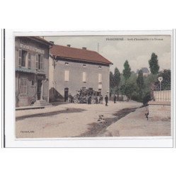 FRANCHEPRE : arret d'automobile a la douane (bus) - tres bon etat