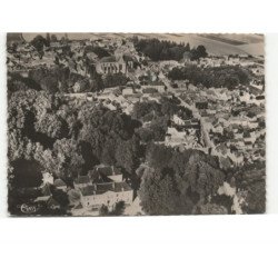 LES RICEYS: vue générale Ricey-Haute-RIVE au 1er plan, le château saint-louis vue aérienne 10x15 - très bon état