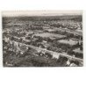 ROMILLY-sur-SEINE: la route nationale et les ateliers de la S.N.C.F. vue aérienne 10x15 - très bon état