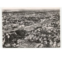 TROYES: vue générale vue aérienne 10x15 - très bon état