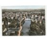 BAR-sur-AUBE: la promenade des chevillottes et le nouveau pont d'aube vue aérienne 10x15 - très bon état