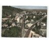 BAR-sur-SEINE: l'entrée de la ville et vue panoramique vue aérienne 10x15 - très bon état