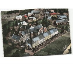 ORIGNY-en-THIERACHE: la maison de retraite vue aérienne 10x15 - très bon état