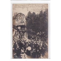 STENAY : carte photo d'une fête - tres bon etat