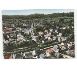 VAILLY-sur-AISNE: l'église vue aérienne 10x15 - très bon état