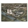 CHAUNY: vue générale vue aérienne 10x15 - très bon état