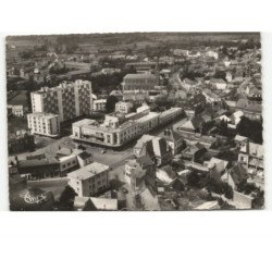 HIRSON: le centre vue aérienne 10x15 - très bon état
