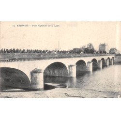 SAUMUR - Pont Napoléon sur la Loire - très bon état