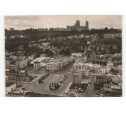 LAON: quartier de la gare vue aérienne 10x15 - très bon état