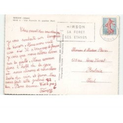 HIRSON: cité nouvelle du quartier nord vue aérienne 10x15 - état