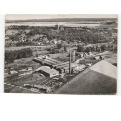 MONT-NOTRE-DAME: usine des engrais elgé vue aérienne 10x15 - très bon état