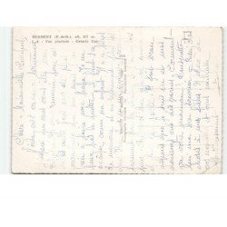 HERMENT: vue générale, grande rue vue aérienne 10x15 - très bon état