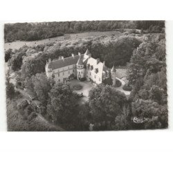 JOZERAND: château vue aérienne 10x15 - très bon état