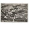 LONGUES: vue panoramique sur la papeterie, la banque de france et le pont des goules vue aérienne 10x15 - état