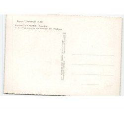 environs d'AMBERT: vue générale du barrage des pradeaux vue aérienne 10x15 - très bon état