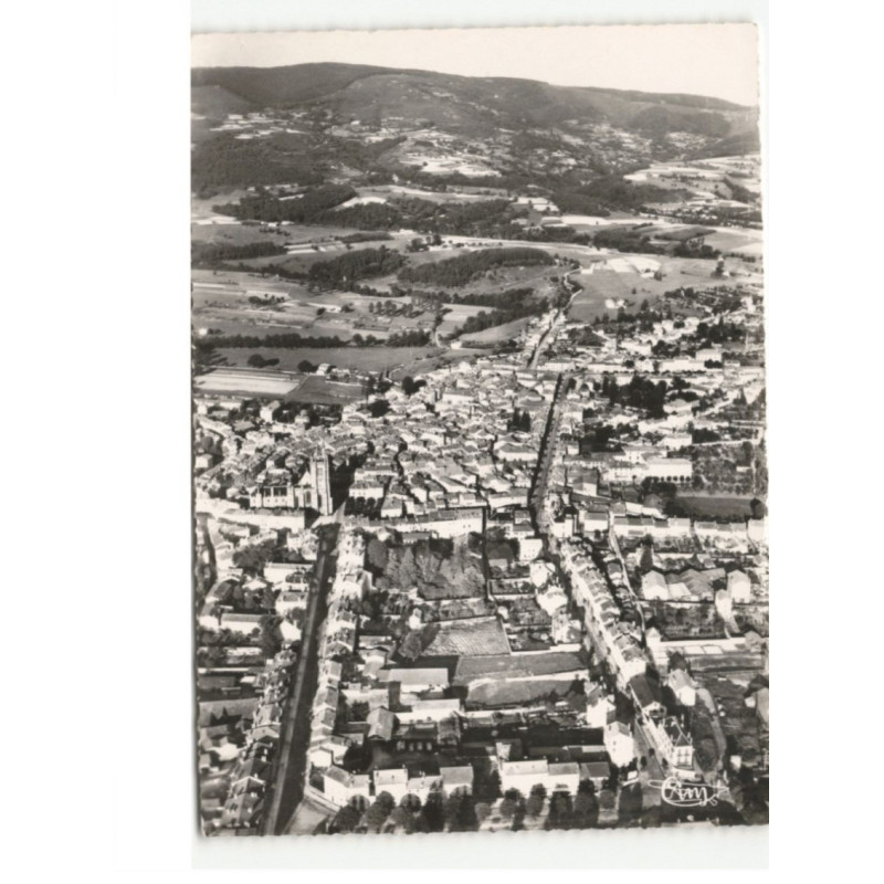AMBERT: vue générale vue aérienne 10x15 - très bon état